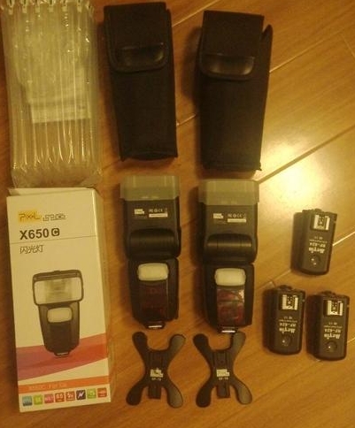品色 X650C 及 领艺 624引闪 佳能灯 性比高 成色